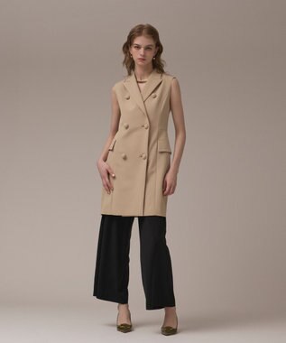 GRACE CONTINENTAL テーラードワンピース ベージュ