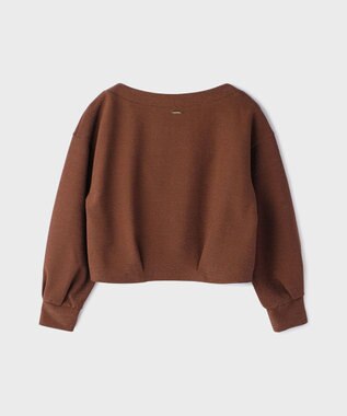 GRACE CONTINENTAL ラメカットトップ ブラウン