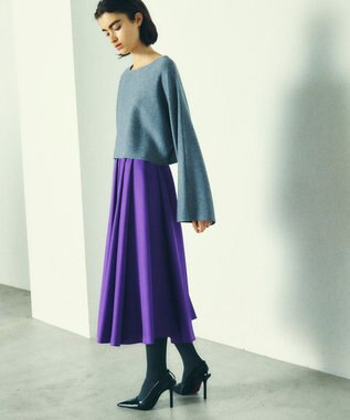 ミモレ丈タックフレアスカート / GRACE CONTINENTAL | GRACE  