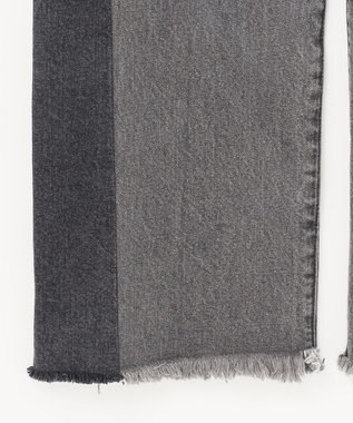 GRACE CONTINENTAL ベルトレスデニムパンツ ブラック