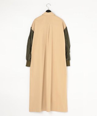 タグ付き　完売品　Diagram タフタコンビシャツワンピース　36 タフタコンビシャツワンピース / GRACE CONTINENTAL | GRACE
