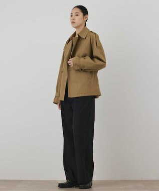 GRACE CONTINENTAL オーバーショートトレンチ ベージュ
