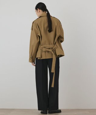 GRACE CONTINENTAL オーバーショートトレンチ ベージュ