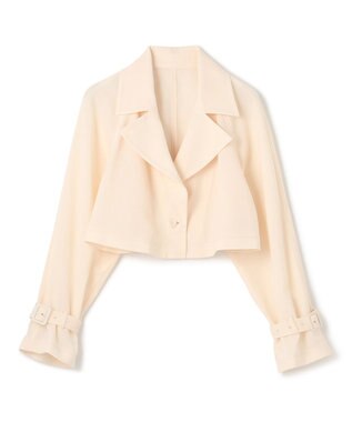 GRACE CONTINENTAL ストレッチスラブ3WAYコート キナリ