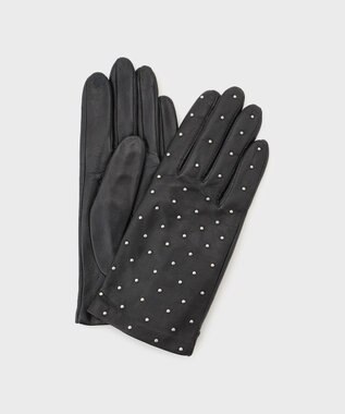 GRACE CONTINENTAL GLOVE STORY スタッズグローブ ブラック
