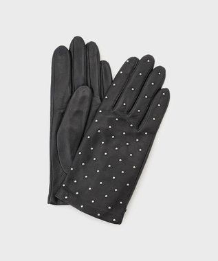 GRACE CONTINENTAL GLOVE STORY スタッズグローブ ブラック