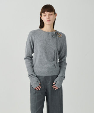 GRACE CONTINENTAL カシミヤグローブ グレー