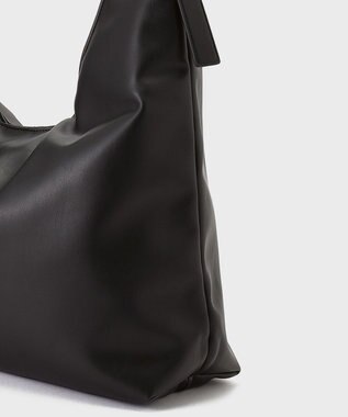 GRACE CONTINENTAL パテッドレザートート ブラック