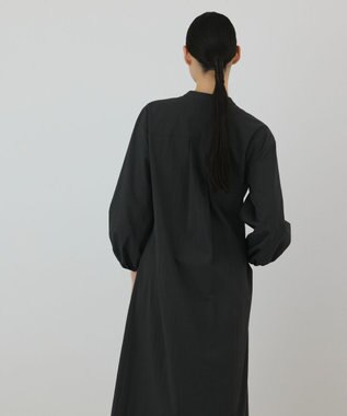 GRACE CONTINENTAL ベルト付カフタンワンピース グレー