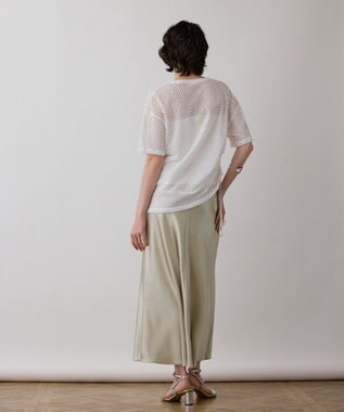 GRACE CONTINENTAL クラッシュロゴTシャツ ホワイト