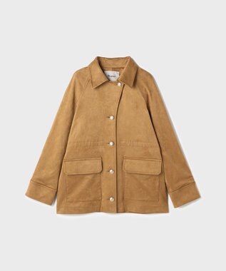 GRACE CONTINENTAL カバーオールジャケット キャメル