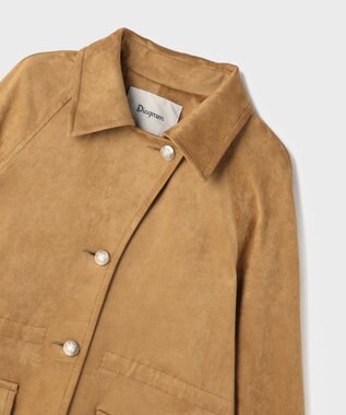 GRACE CONTINENTAL カバーオールジャケット キャメル