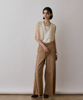 GRACE CONTINENTAL メッシュembジレ キナリ