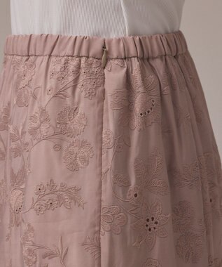 GRACE CONTINENTAL マーメイドembスカート ピンク