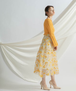 チュール刺繍ギャザースカート / GRACE CONTINENTAL | GRACE
