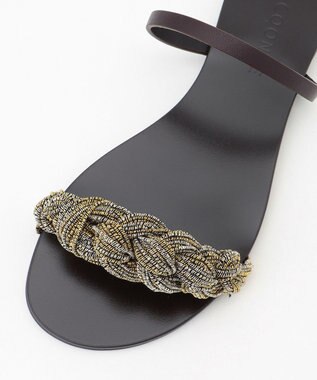 GRACE CONTINENTAL LAOCONTE 　MATILDEサンダル ダークブラウン