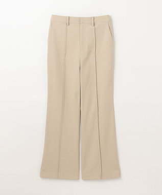 GRACE CONTINENTAL スリムフレアパンツ ベージュ