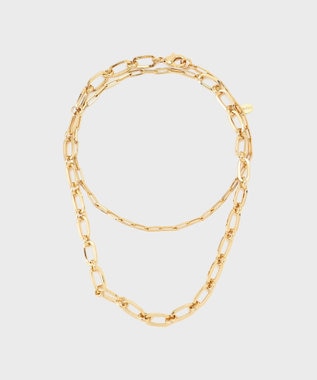 GRACE CONTINENTAL EMERA チェーンネックレス ゴールド