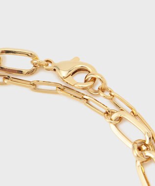 GRACE CONTINENTAL EMERA チェーンネックレス ゴールド