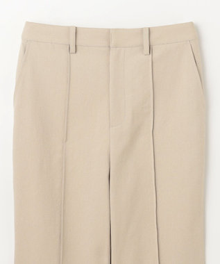 GRACE CONTINENTAL スリムフレアパンツ ベージュ