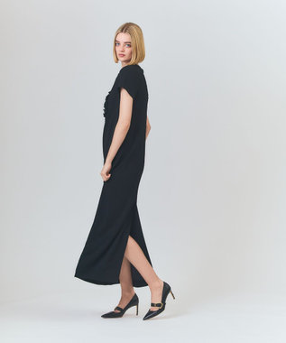 GRACE CONTINENTAL コサージュビジュードレス ブラック