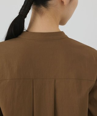 GRACE CONTINENTAL ベルト付カフタンワンピース キャメル