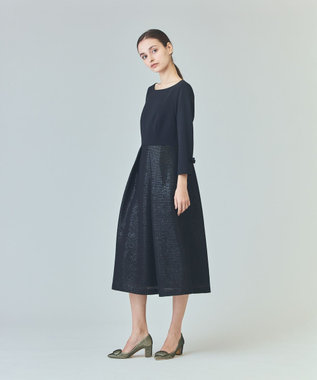 GRACE CONTINENTAL スパングルワンピース ブラック