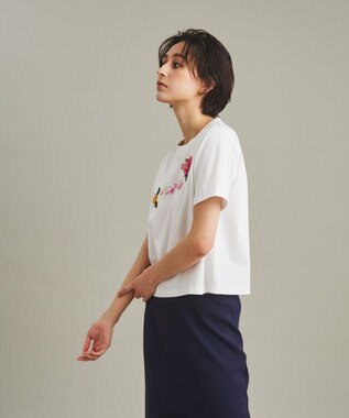 ビーズフラワーロゴTee / GRACE CONTINENTAL | GRACE