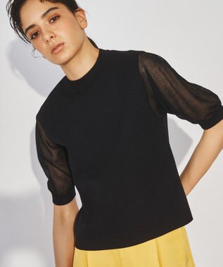 シアーニットTシャツ / GRACE CONTINENTAL | GRACE CONTINENTAL