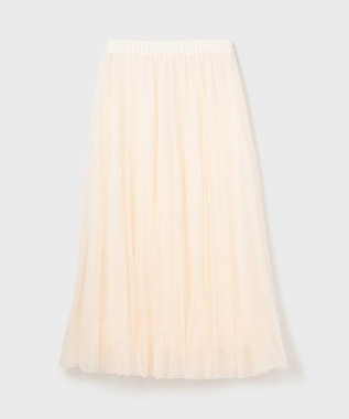 GRACE CONTINENTAL チュールバルーンスカート ホワイト