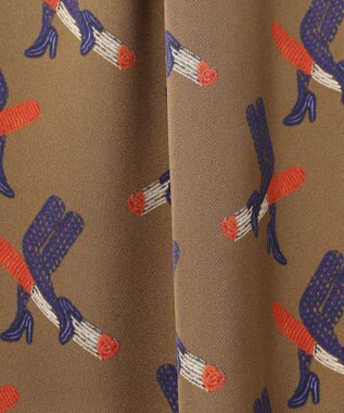 GRACE CONTINENTAL ナイトparisブラウス カーキ