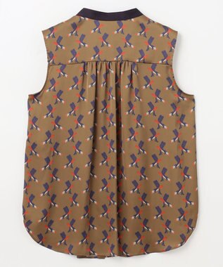 GRACE CONTINENTAL ナイトparisブラウス カーキ