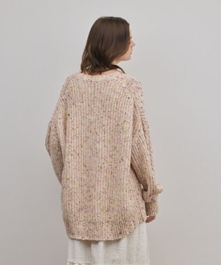 GRACE CONTINENTAL ケーブルニットトップ キナリ