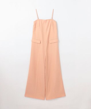 GRACE CONTINENTAL リネンタッチビスチェサロペ ピンク