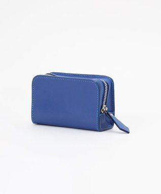 GRACE CONTINENTAL 【Royal Winter】Zip mini pouch ブルー