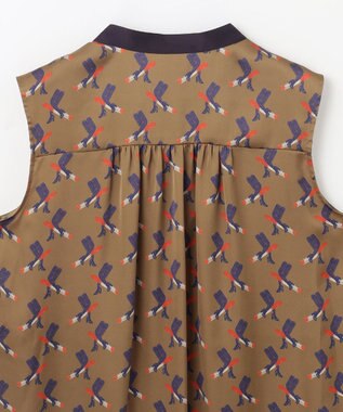 GRACE CONTINENTAL ナイトparisブラウス カーキ