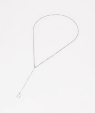 GRACE CONTINENTAL ボールチェーンロングネックレス シルバー