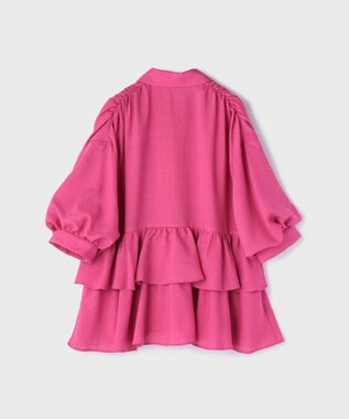 GRACE CONTINENTAL ティアードシャツチュニック ピンク