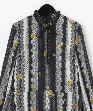 レースプリント刺繍ワンピース / GRACE CONTINENTAL | GRACE 
