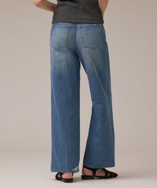 GRACE CONTINENTAL バギ－デニムパンツ (My Beautiful Things) ブルー