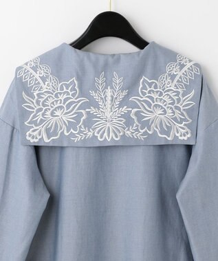 セーラーカラー刺繍ワンピース / GRACE CONTINENTAL | GRACE CONTINENTAL グレースコンチネンタル 通販