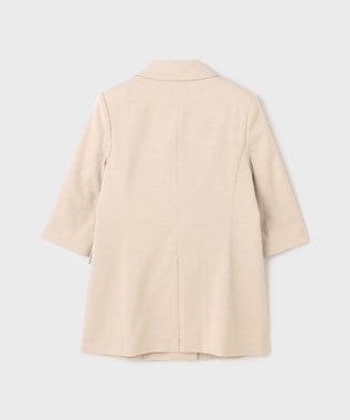 GRACE CONTINENTAL スラブストレッチテーラージャケット ベージュ