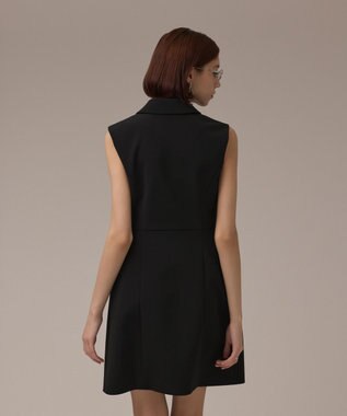 GRACE CONTINENTAL テーラードワンピース ブラック