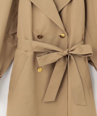 新品✨ボリュームスリーブライトコートsize36 【グレースコンチネンタル】 ボリューム袖ライトタフタコート / GRACE CONTINENTAL | GRACE