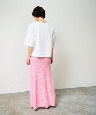 GRACE CONTINENTAL プリントトップ ホワイト