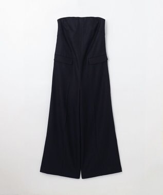 GRACE CONTINENTAL リネンタッチビスチェサロペ ネイビー