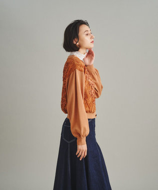 レース刺繍カーディガン / GRACE CONTINENTAL | GRACE