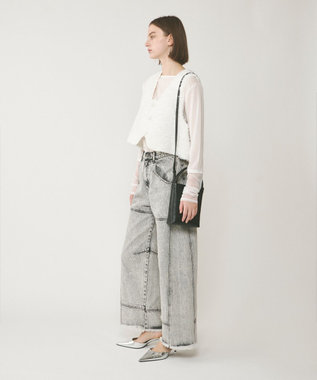 GRACE CONTINENTAL ADD CULUMN BEND BAG ブラック