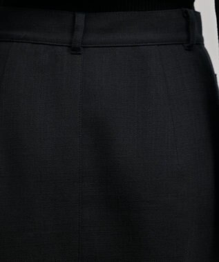 GRACE CONTINENTAL エンブロイダリータイトスカート ブラック