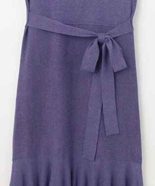 GRACE CONTINENTAL ニットキャミワンピース ブルー